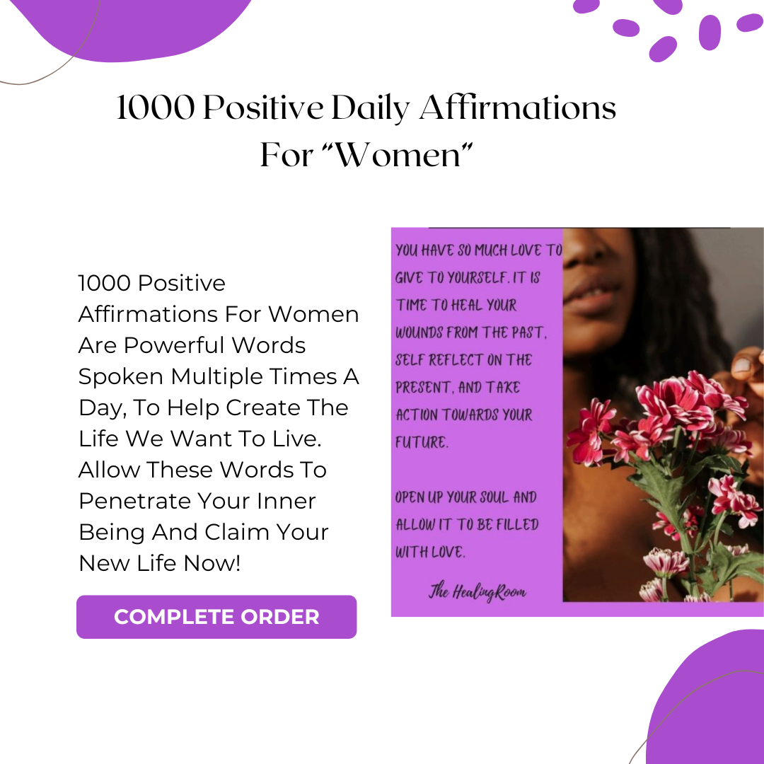 1000 Positive Affirmations For Women