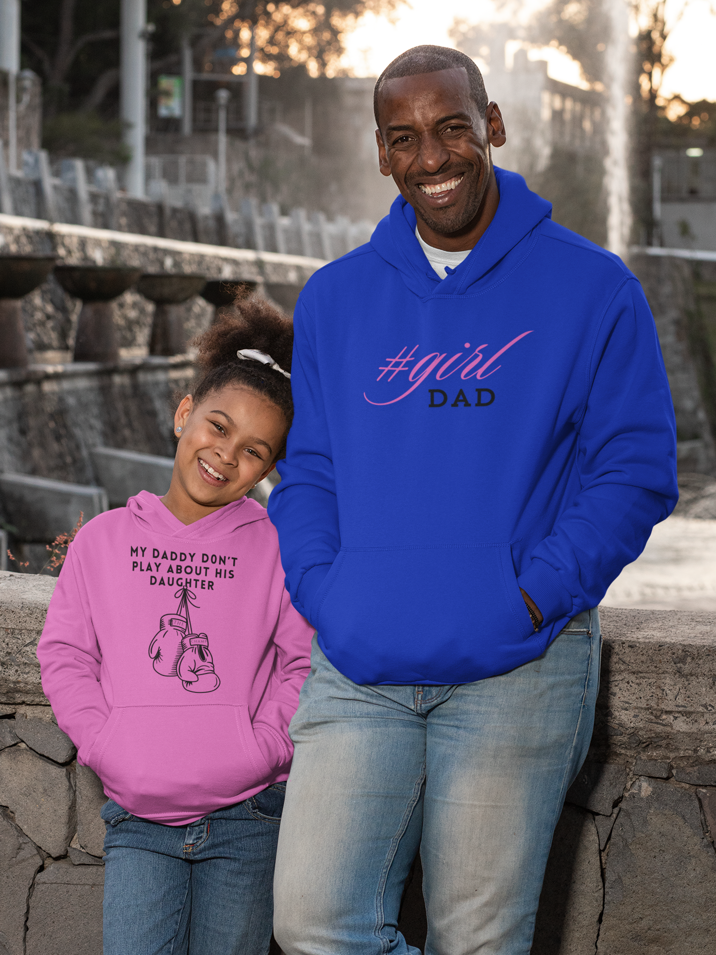 Girl Dad Unisex Hoodie